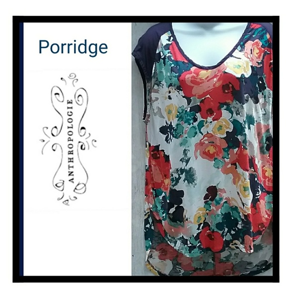 Anthropologie Tops - Anthropologie Porridge Floral Top
